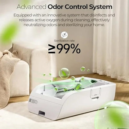 Open-Top Automatic Cat Litter Box