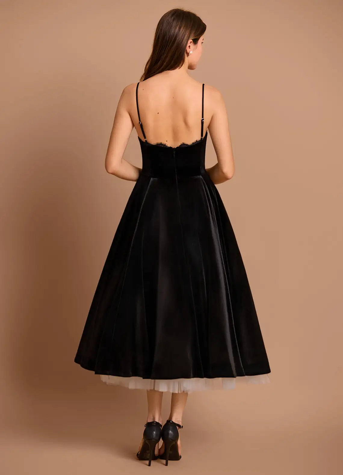 Gracyn Black Two Piece Dress