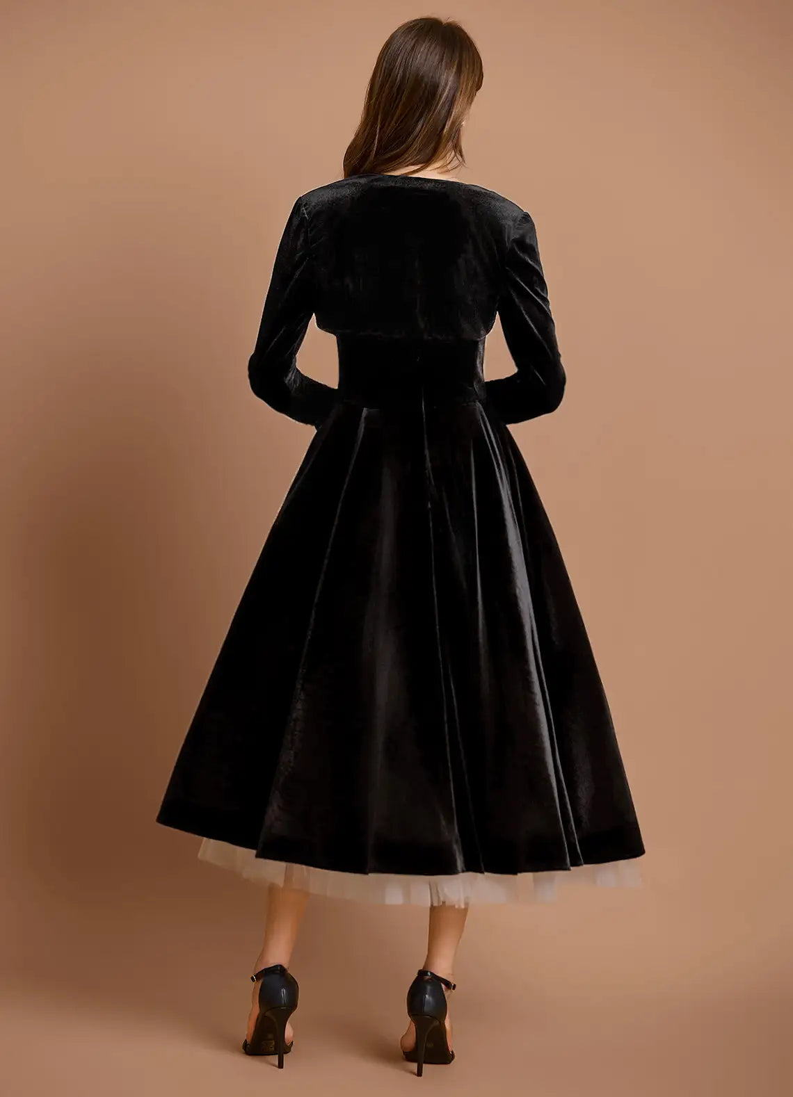 Gracyn Black Two Piece Dress